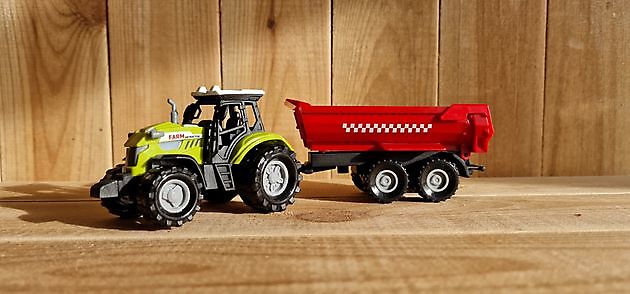 Tractor met aanhanger 24cm - Truckinterieur De Regt