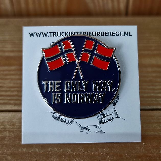 Pin The Only Way is Norway - Truckinterieur De Regt