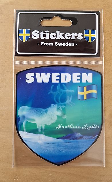 Sticker Sweden Northlight - Truckinterieur De Regt