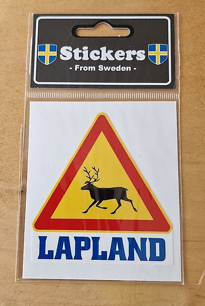 Sticker Eland Lapland Truckinterieur De Regt