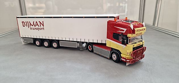 Scania 4-serie Bijman transport - Truckinterieur De Regt